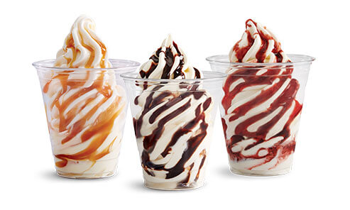 Hamburger Stand Sundaes