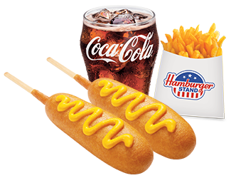 Media for Combo #3 Two Corn Dogs, medium fries & small drink