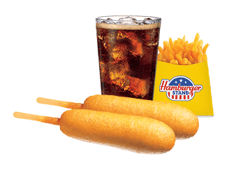 Media for Combo #3 Two Corn Dogs, Big Fries and Small Drink