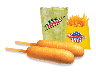 Media for #3 Combo: Two Corn Dogs