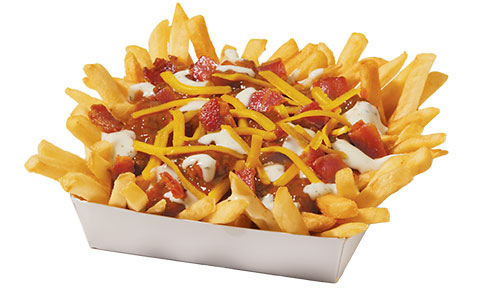 Bacon Ranch Chili Cheese Fries