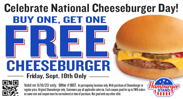 National Cheeseburger Day coupon