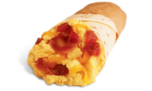 breakfast burrito bacon