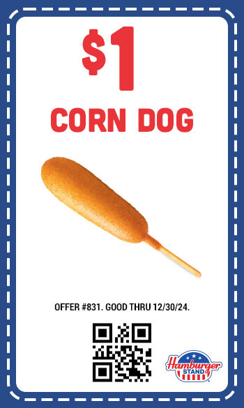 1 Corn Dog 831 Hamburger Stand