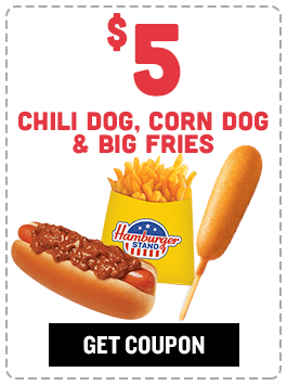 $5 Chili Dog, Corn Dog & Big Fries Coupon #827
