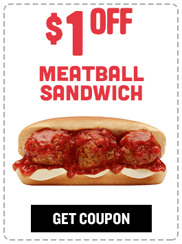 $1 Off Meatball Sandwich Coupon #496