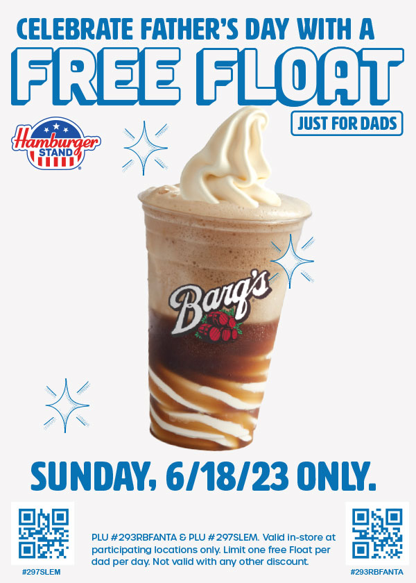 Hamburger Stand Fathers Day Coupon