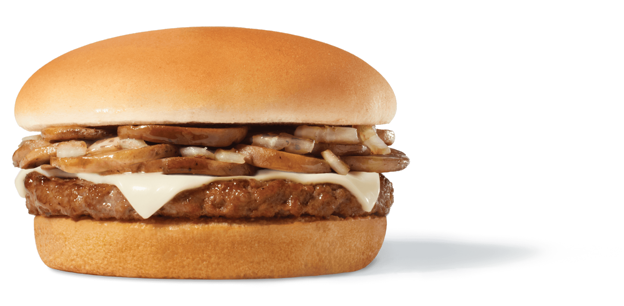 Mushroom Swiss Burger