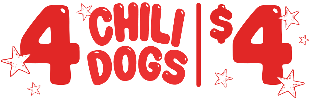 4 Chili Dogs $4, National Hot Dog Day - Wienerschnitzel