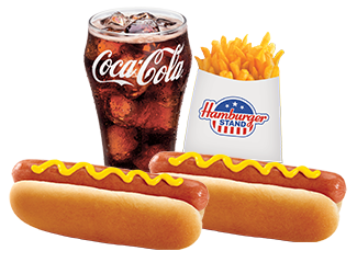 Media for Combo #11 Two Mustard Dogs, medium fries & small drink