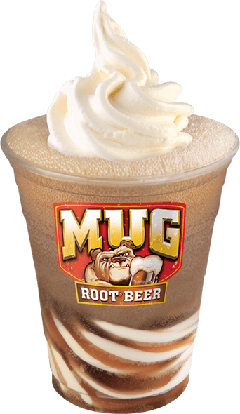 Root beer float